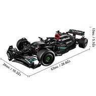 ใหม่Technic F1 42171 1:8 1642PCS W14 E Building Blocksกีฬาการแข่งขันรถประกอบรุ่นรถของเล่นอิฐเด็กผู้ใ