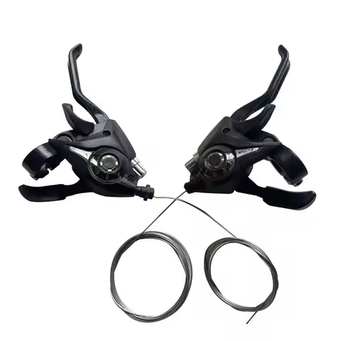 For Shimano ST-EF51 GEAR Shifter Set 3x7 3X8 V-Brake Lever Speed Set Bike MTB UK