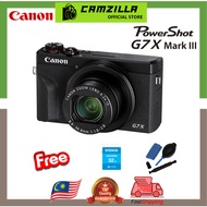 Canon Powershot G7X Mk3 / G7X Mkiii / MK II MARK 3 camera ( Canon Malaysia Warranty ) with Wi-Fi & N