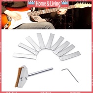 ci Guitar Bass Fret Press Caul Radian Fret Inserts with Wrench Fret Install Tool