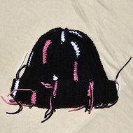 HANDMADE MESSY BEANIE HAT/MESSY HAT/CAT HAT CAT BEANIE HAT CUTE BEANIE HAT VIRAL/ KOREAN FASHION AES