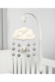 簡約北歐風【95%新】Mamas & Papas Welcome to the World 旋律音樂床鈴（大象雲朵款）
