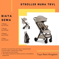 Sewa stroller nuna trvl travel cabin kabin size preloved second