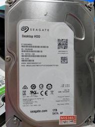 Seagate 1TG 3.5吋硬碟 ST1000DM003 良品 無壞軌 灌系統 資料備份的最愛NO.847