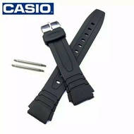 HITAM Casio F-91W casio F-94W casio F-105W Black Watch strap