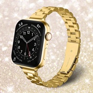 1pc Women's Adjustable Stainless Steel Watch Band, Suitable For Ultra3 2 1 SE S10 S9 S8 S7 S6 S5 S4 