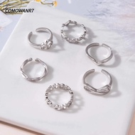 COMOWANR7 Barefoot Rings, Geometric Heart Leaf Arrow Open Toe Rings,  Adjustable Toe Rings Women Jew