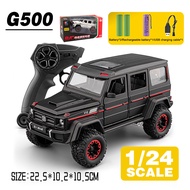 LEO 1:24 Mercedes-Benz G500 Alloy Remote Control Car Diecast Model Car Alloy Cars Toys Collection Gi