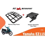 Tapak Monorack Rapido YAMAHA EZ115 Food Delivery Bag Bracket Base EZ 115 Accessories Motor EZ115