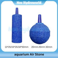 Aquarium Air Stone Oxygen Aerator air bubble AirStone Fish Tank Batu Angin Halus stick ball