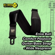 Ernie Ball PolyLock Wide Neoprene Strap