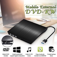 Portable CD DVD Drive USB 2.0/3.0 External BD/CD/DVD Burner Driver 4K 3D Blu Ray Player Writer
