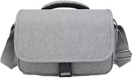 Rhinos Blog Camera Bag Simple Shoulder Bag Grey Waterproof Crossbody Bag Messenger Bag Case for Koda