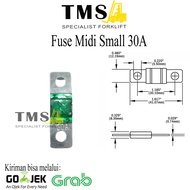 Small Midi Fuse BF1 30A 32V Forklift / Small Midi Fuse 30A 32V