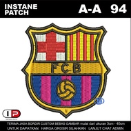 A-A94 SUPER PREMIUM EMBROIDERED EMBLEM PATCH - I PATCH