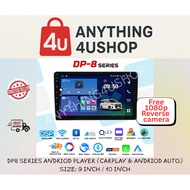4U Dynavin DP-8 Series New Model Andriod Player Apple Carplay Free 1080p AHD Reverse Camera QLED