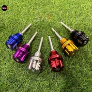 [KINGDRAG] ENGINE OIL LEVEL 4T OIL CAP OIL MINYAK DIPSTICK NUT MAGNETIC CNC ALUMINUM ALLOY DECORATIO