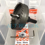 MATA KUGEL HOLE SAW HSS IRON 58 mm - HSS IRON DRILL BIT Original 