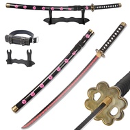 Forgemith Bamboo Anime Cosplay Swords：Roronoa Zoro/Kitetsu/Yama Enma/Trafalgar Law/Kozuki Oden/Edwar