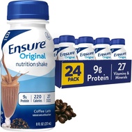 Ensure Original Coffee Latte Nutritious Milkshake | Small Meal Alternative Milkshake | Ready Stock D