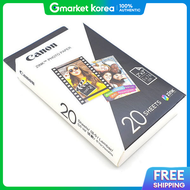 Free Zp-2030-20 Sticker Paper 20 Sheets - Canon Inspic Pv123A/ Pv223/ Cv123A/ Zv123A/ Zv223A