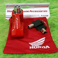 Kunci Gembok Cakram Motor Honda Disk Lock Motor Original Honda