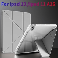 Case for iPad 10  10th Gen 11th  ipad 2025 A2777 A2757 A16 11"ipad  Casing with Pencil Holder Clear