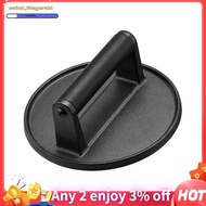 Heavy-Duty Cast Iron Burger-Press 6.5 Inches, Perfect for Griddle 6.5 Inches, Perfect for Griddle