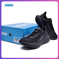 Real Shot❤ Simple 2023 Popular HOKA ONE CARBON X2 All Black Shock Absorption Low-Top Sports Running 