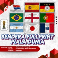 WORLD CUP FLAG | FULLPRINT COUNTRY FLAG | COUNTRY FOOTBALL FLAG