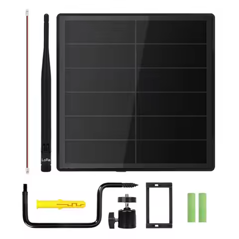 ABT-D5 Meshtastic Mesh Lora Node Repeater 5W Solar Power Kit For Heltec ESP32 V3 V4lora Moudule Iot 