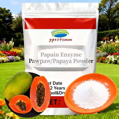 Customized Aluminum Foil Bag Papain Papaya Extract Powder,diy Homemade Soap Making Scients [ Product