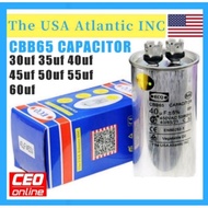 CEO 🇸🇬 CBB65 Capacitor Aircond cbb65 Air Conditioner Capacitor Compressor Kapasitor 30uf 35uf 40uf 4