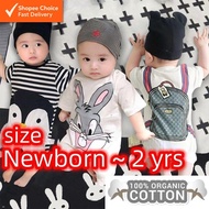 Unisex Cotton Baby Romper – One-Piece Cartoon Jumpsuit Nightwear for Baby Boys & Girls | Soft Newbor