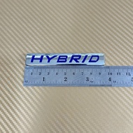 HYBRID Logo Metal Work Size* 1.5 x 9.5 cm Per Piece