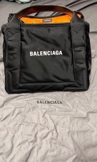 Balenciaga Navy Cabas Bag 99% new 限量 limited edition 尼龍 nylon
