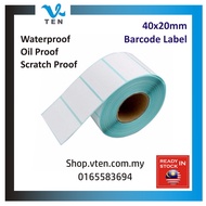 Thermal Label Sticker / Barcode Label Sticker / Price Sticker / Product Label
