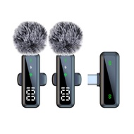 Lavalier Mike Live Video Mini Microphone Digital Display Mobile Phone Radio