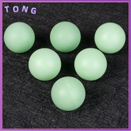 TONG 10pcs วัสดุใหม่ๆ ลูกปิงปองเรืองแสง ทนทานต่อการใช้งาน การแข่งขันกลางแจ้งในร่ม ลูกบอลแบบมืออาชีพ ที่มีคุณภาพสูง เอบีเอสเอบีเอส ลูกปิงปอง