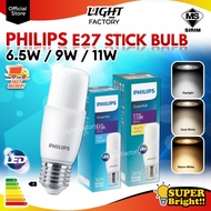 PHILIPS Essential 6.5W 9W 11W E27 LED Stick Bulb Philips LED Bulb