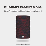 Elnino Multipurpose Headwear Mask Bandana UPF 50+ Anti UV Outdoor Neckwear - Aurora
