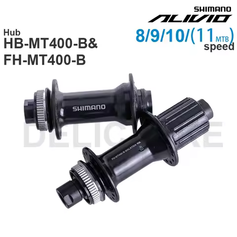 SHIMANO Disc Brake Front Hub HB-MT400 HB-MT400-B Rear FREEHUB FH-MT400 FH-MT400-B E-THRU Axle 8/9/10