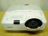 *【小劉二手家電】EPSON HDMI 短焦投影機,外觀乾淨,附線材,現場可測試 ! ECB430型