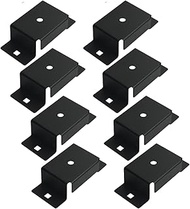 Voittozege 8 Pcs Stainless Steel Trailer Stake Pocket,3.5X2.5 inch Utility Trailer Stake Pocket,Fit 