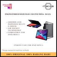 CASE FOR IPAD MINI 6 ITSKINS HYBRID R SOLID FOLIO - BLACK