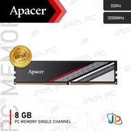 Apacer TEX DDR4 PC25600 3600 3600Mhz 8GB Ram Memory