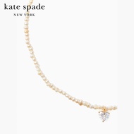 KATE SPADE NEW YORK MY LOVE PEARL STRAND HEART PENDANT KA979 สร้อยคอ