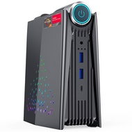 ACEMAGICIAN Mini PC RGB Lights AMD Ryzen 7 5800U 32GB DDR4 512GB NVMe SSD AMR5 Mini Computer 4K HDMI