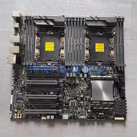 used For ASUS WS C621E SAGE Workstation Motherboard Intel C621 LGA 3647 DDR4 Tested