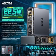 🔥送鋼化膜＋免費順豐🔥 HKD 168｜先鋒 WP‑13 10000mAh 行動電源｜22.5W 超級快充｜透明機甲朋克風｜48小時續航級｜適用 iPhone 17 Pro / Samsung S26